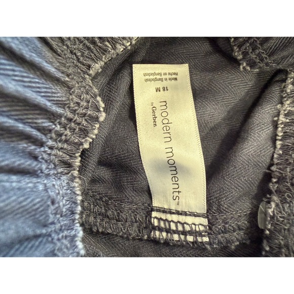 Modern Moments by Gerber Boys 18M 2-Piece Top and Cargo Pants Set Toddler New - Picture 7 of 8